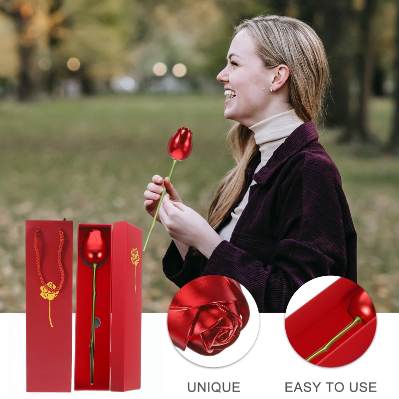 Valentine's Day Rose Jewelry Box (Without Jewelry)